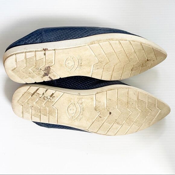 Blue Textured Flats - Picture 4 of 6